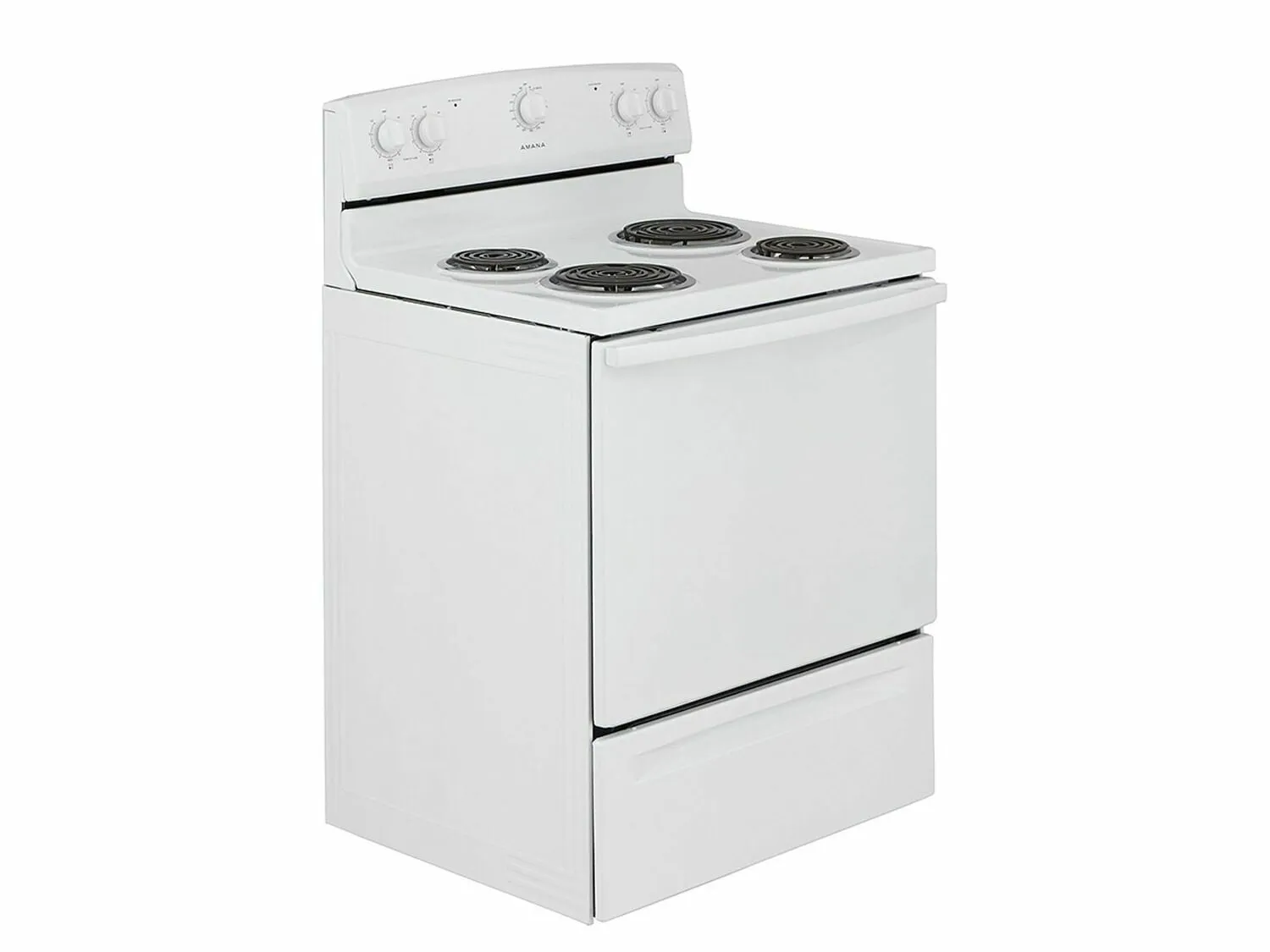 Amana ACR2303MFW 30-Inch Electric Range With Warm Hold - White