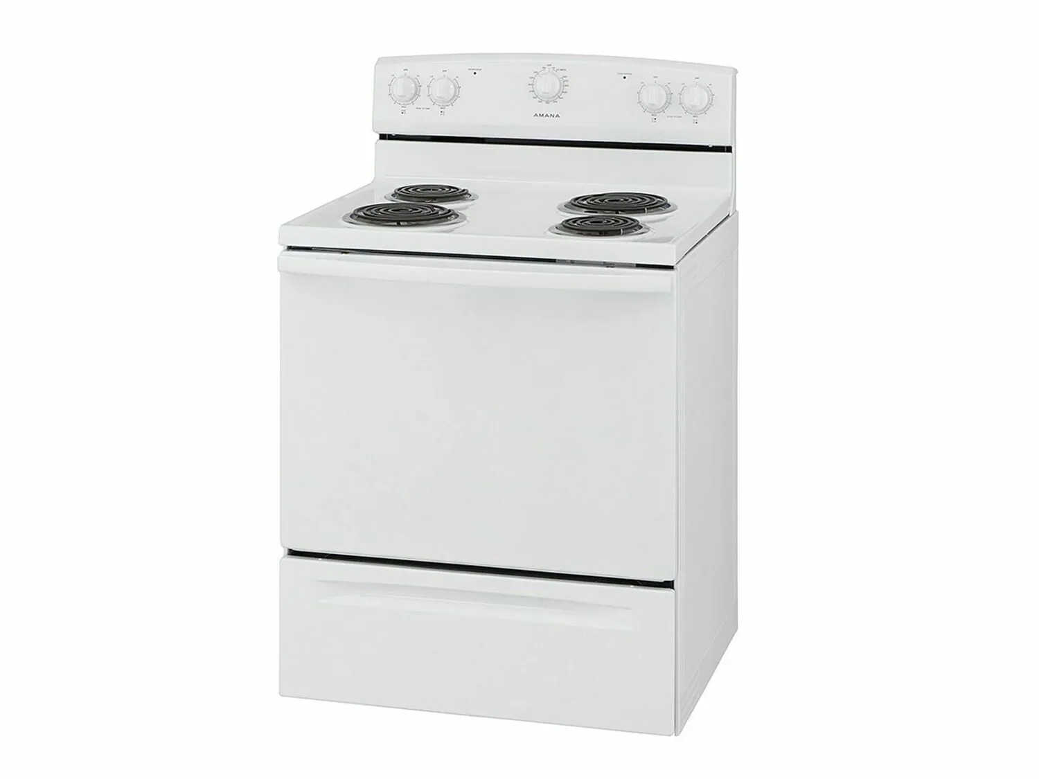 Amana ACR2303MFW 30-Inch Electric Range With Warm Hold - White