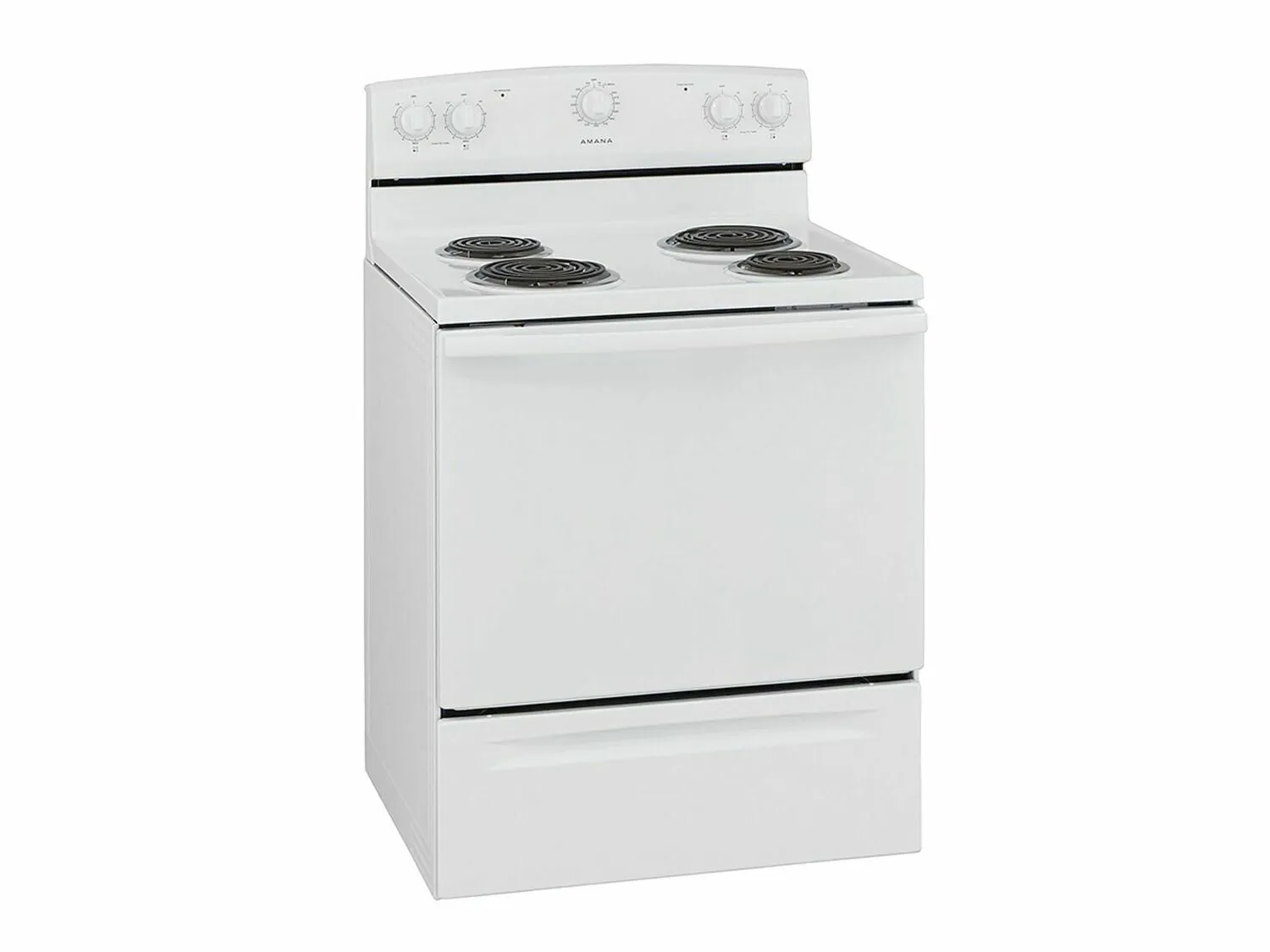 Amana ACR2303MFW 30-Inch Electric Range With Warm Hold - White