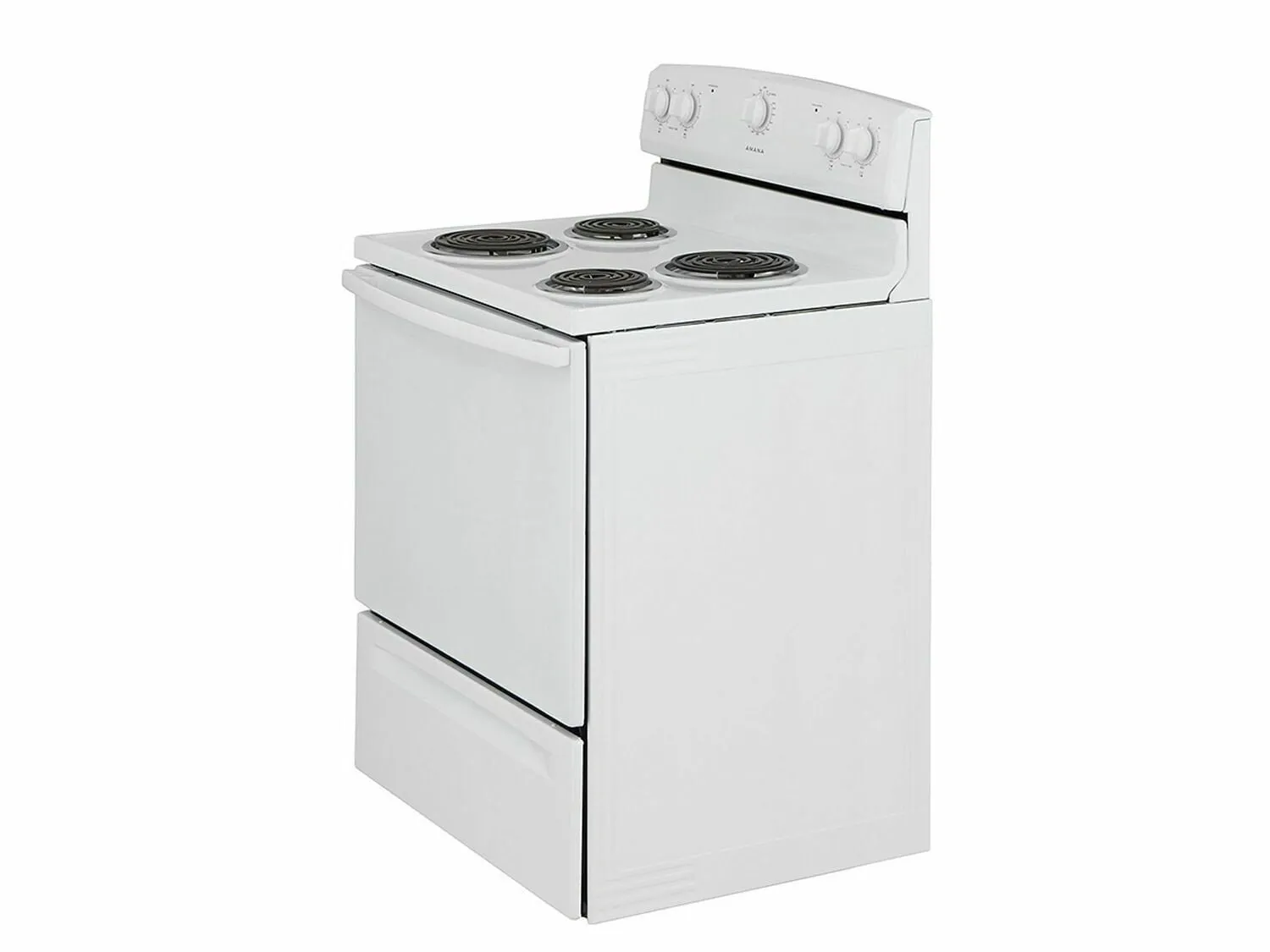 Amana ACR2303MFW 30-Inch Electric Range With Warm Hold - White