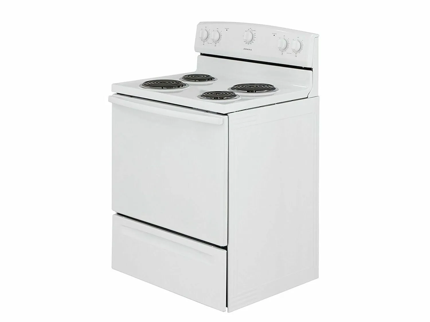 Amana ACR2303MFW 30-Inch Electric Range With Warm Hold - White