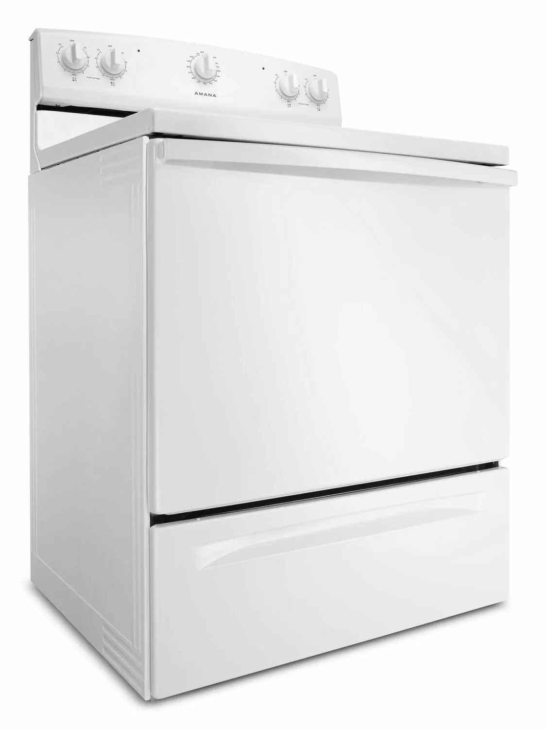 Amana ACR2303MFW 30-Inch Electric Range With Warm Hold - White