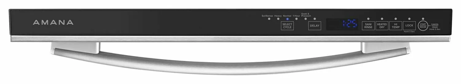 Amana ADB1500ADS Dishwasher With Soilsense Cycle - Stainless Steel