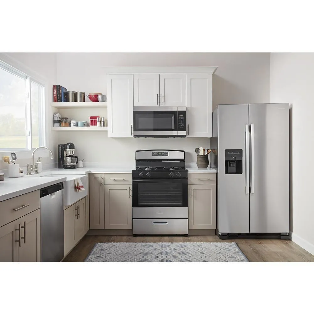Amana AGR6303MMS 30-Inch Gas Range With Bake Assist Temps