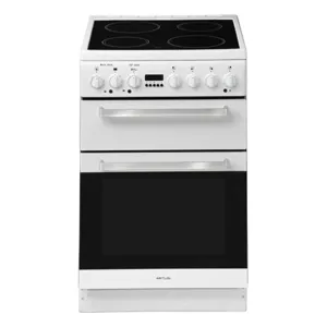 Artusi AFDC5470W 54cm Freestanding White Electric Stove