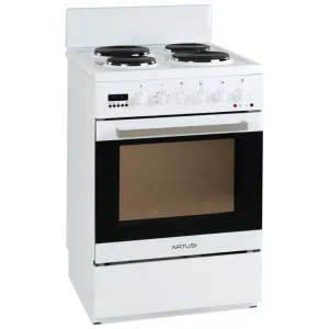 Artusi AFE547W 54cm Freestanding White Electric Stove