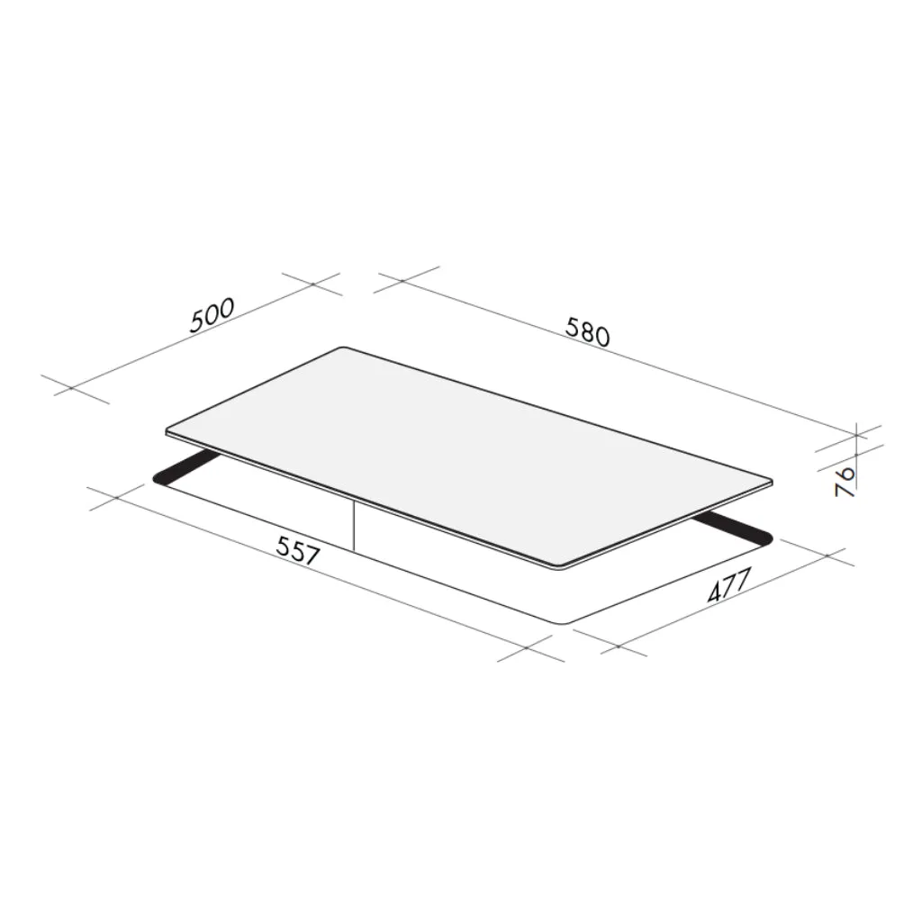 Artusi CAEH1 60cm Solid Element Cooktop