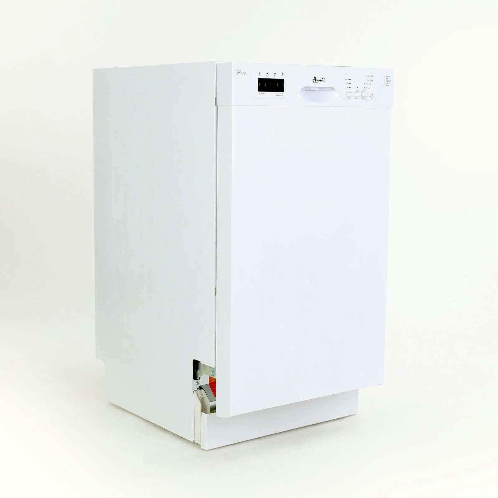 Avanti DWF18V0W 18" Built In Dishwasher