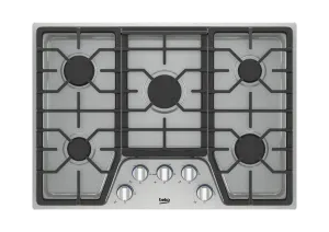 Beko BCTG30500SS 30" Built-In Gas Cooktop With 5 Burners