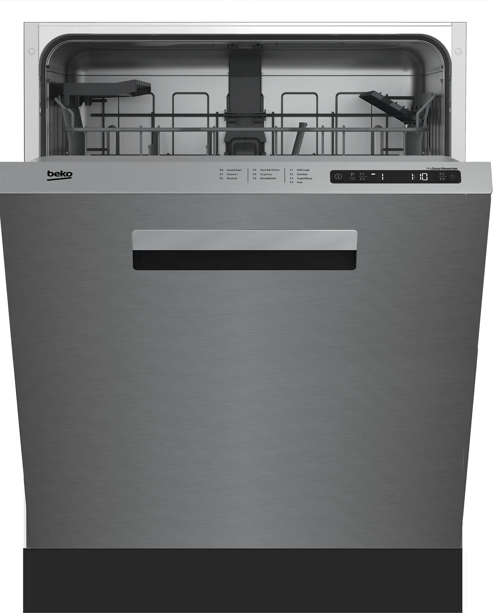 Beko DDN25402X Full Size Dishwasher With (14 Place Settings, 48.0
