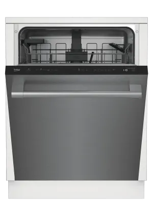 Beko DDT36430X Tall Tub Stainless Dishwasher, 14 Place Settings, 45 Dba, Top Control