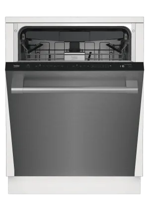 Beko DDT38530X Tall Tub Stainless Dishwasher, 16 Place Settings, 45 Dba, Top Control