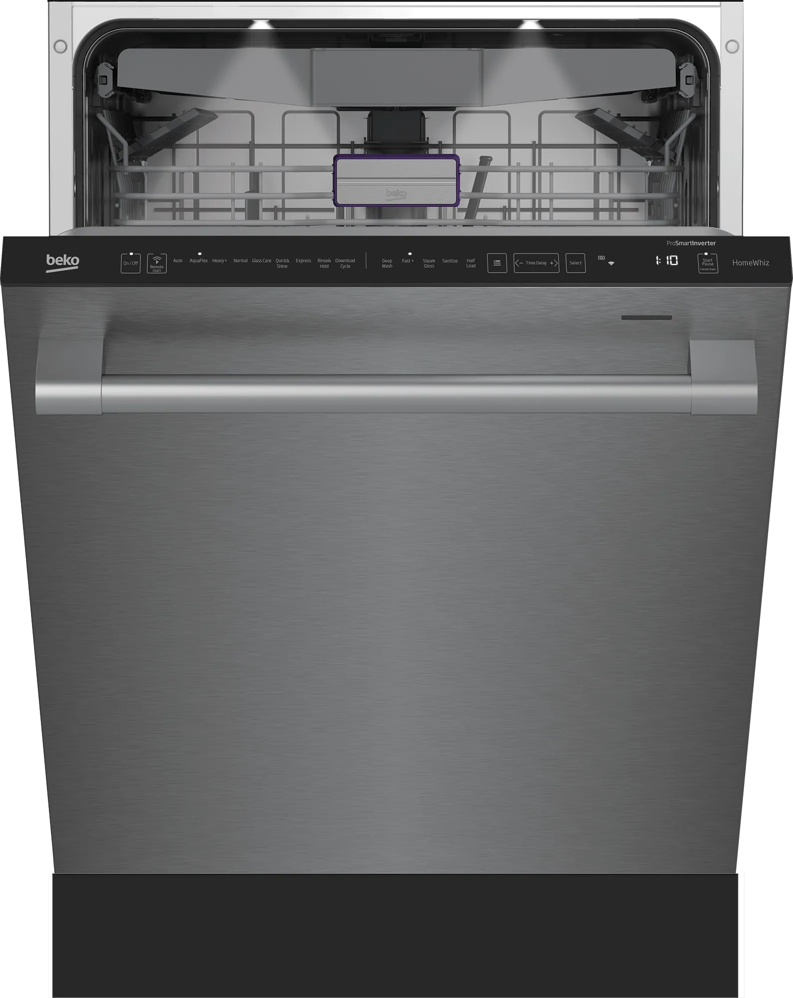 Beko DDT39434X Tall Tub Dishwasher With (16 Place Settings, 39.0