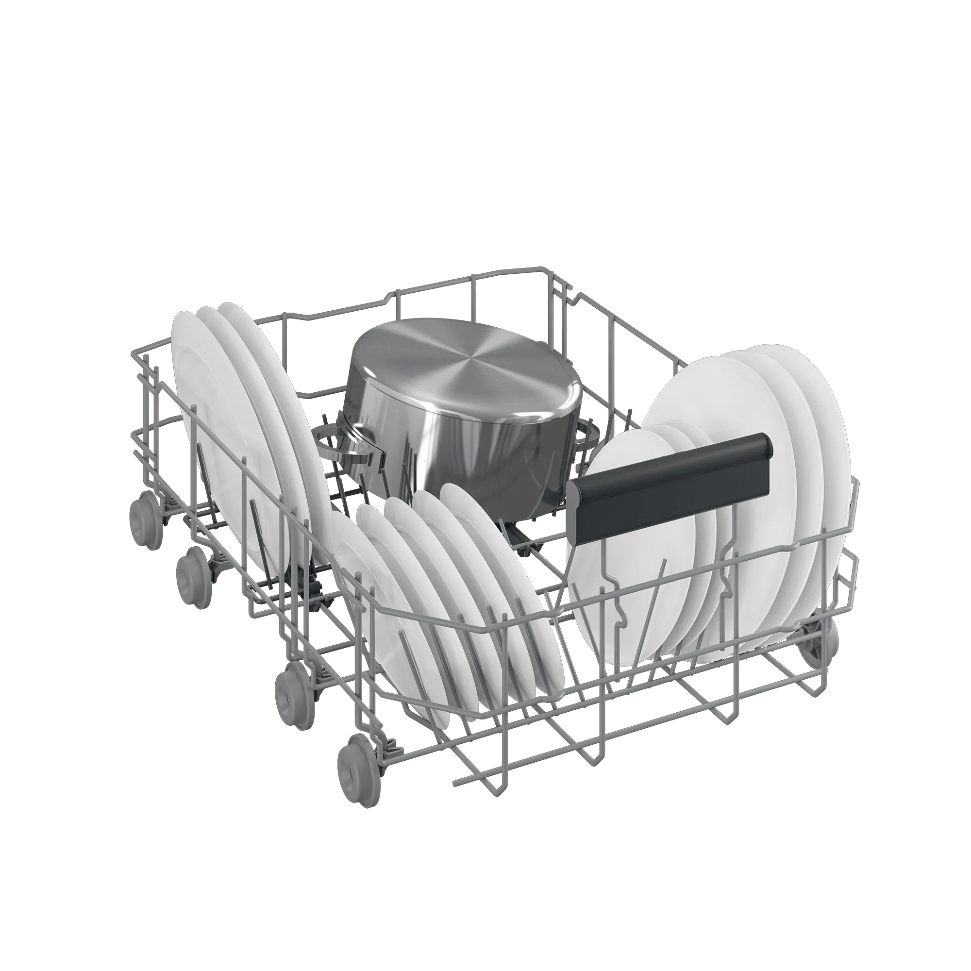 Beko DIS25842 Slim Size Dishwasher, 8 Place Settings, 48 Dba, Fully Integrated Panel Ready
