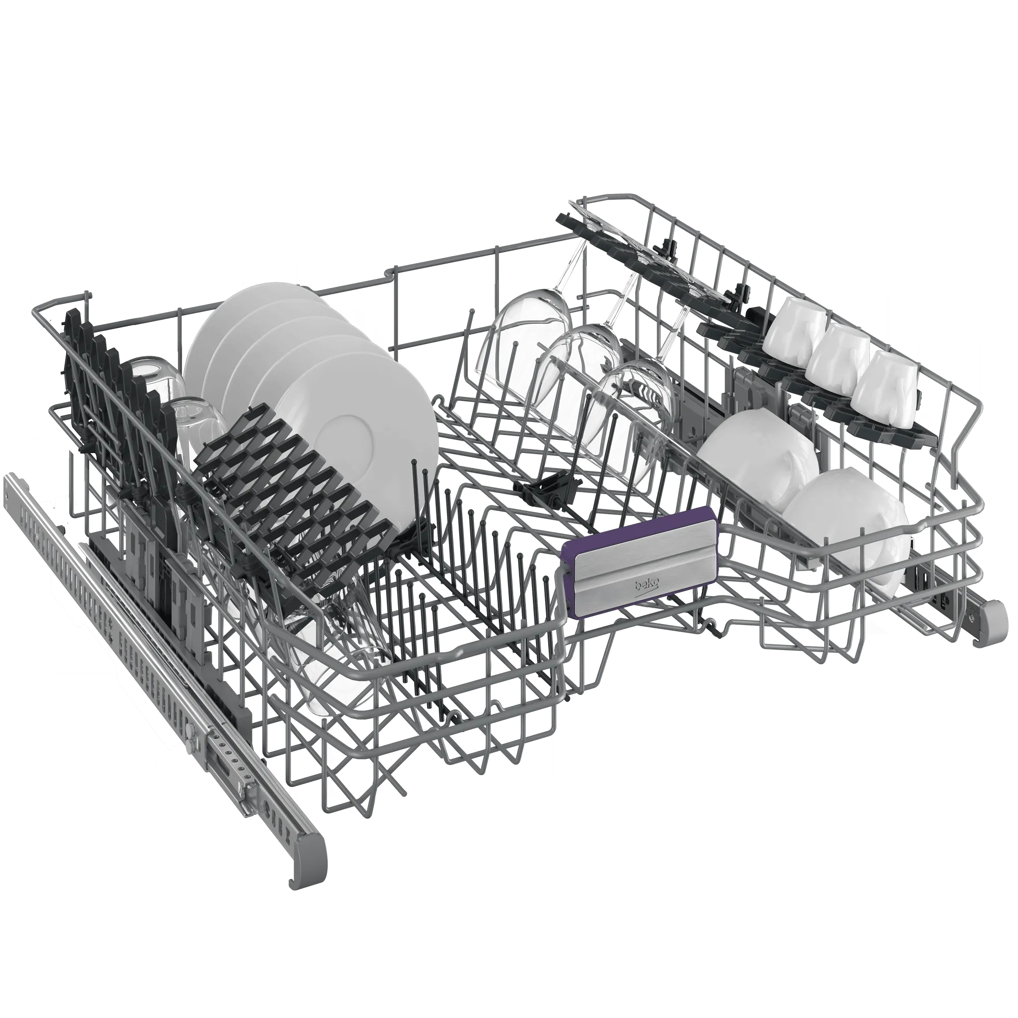 Beko DIT38532 Tall Tub Dishwasher With (16 Place Settings, 45.0