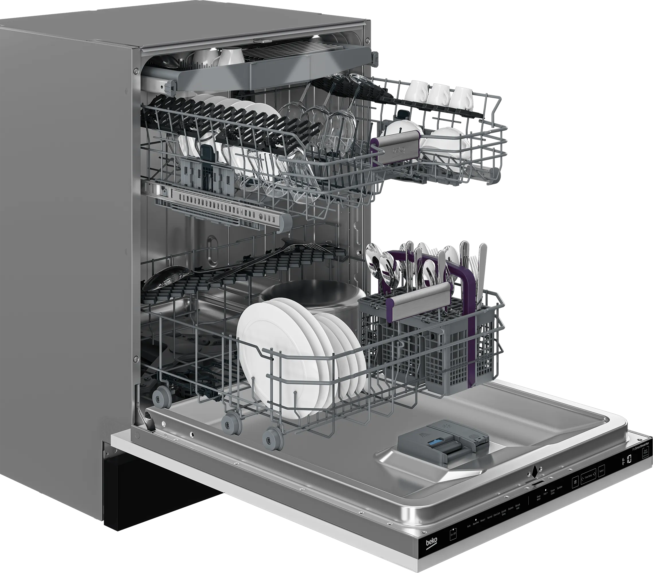 Beko DIT38532 Tall Tub Dishwasher With (16 Place Settings, 45.0