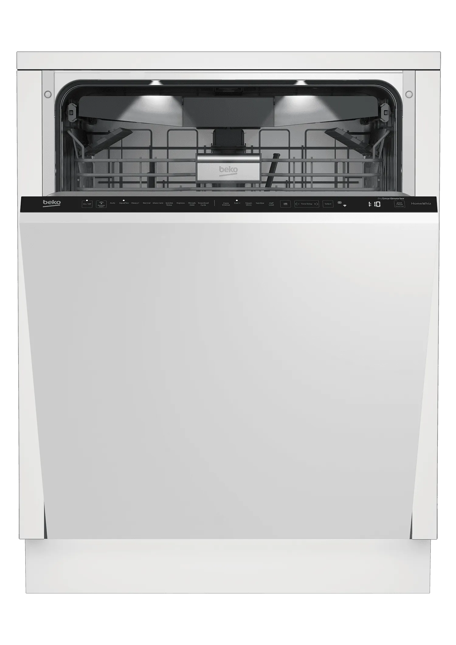 Beko DIT39432 Tall Tub Dishwasher, 16 Place Settings, 39 Dba, Fully Integrated Panel Ready