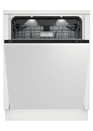Beko DIT39432 Tall Tub Dishwasher, 16 Place Settings, 39 Dba, Fully Integrated Panel Ready