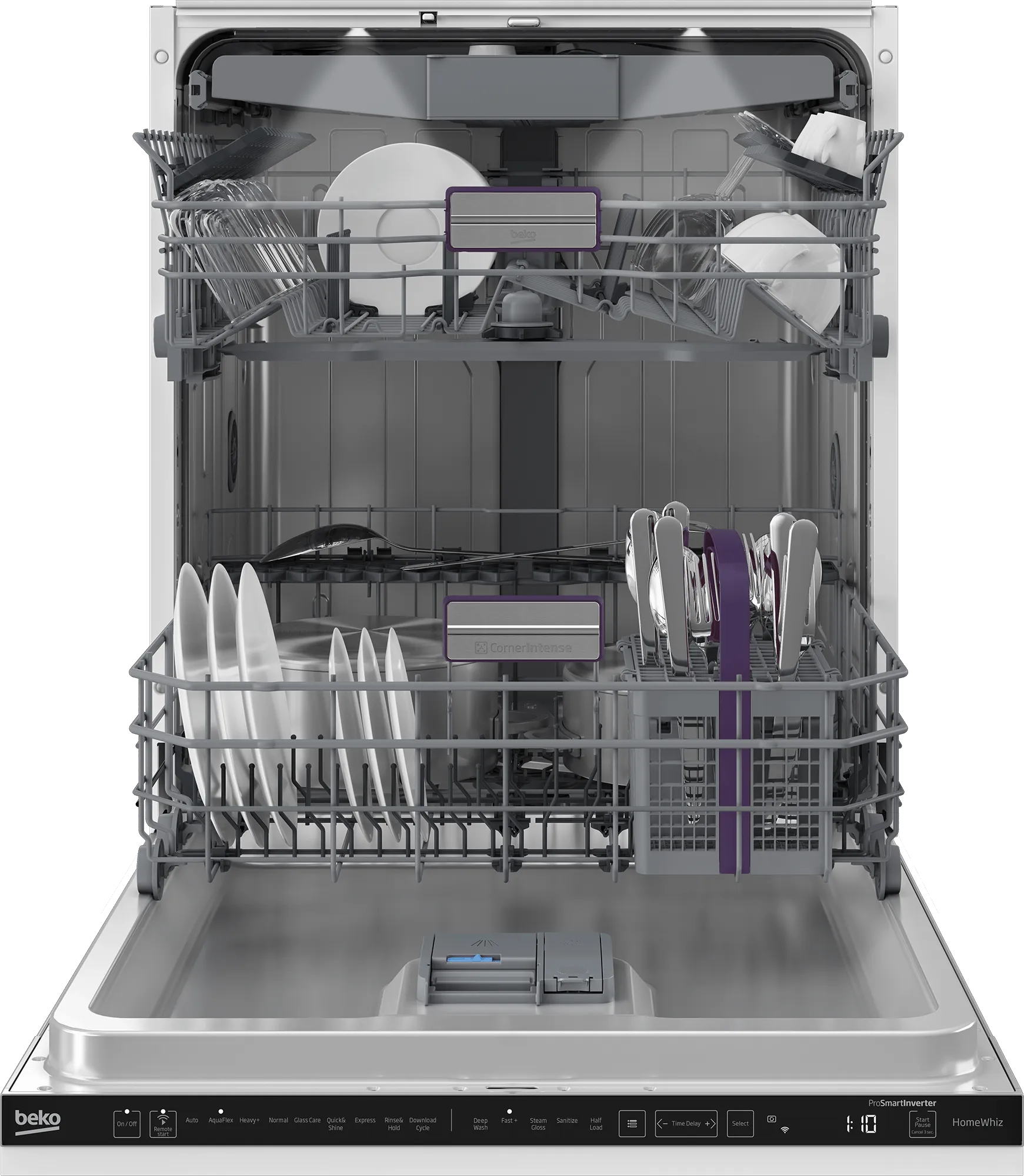 Beko DIT39434 Tall Tub Dishwasher With (16 Place Settings, 39.0
