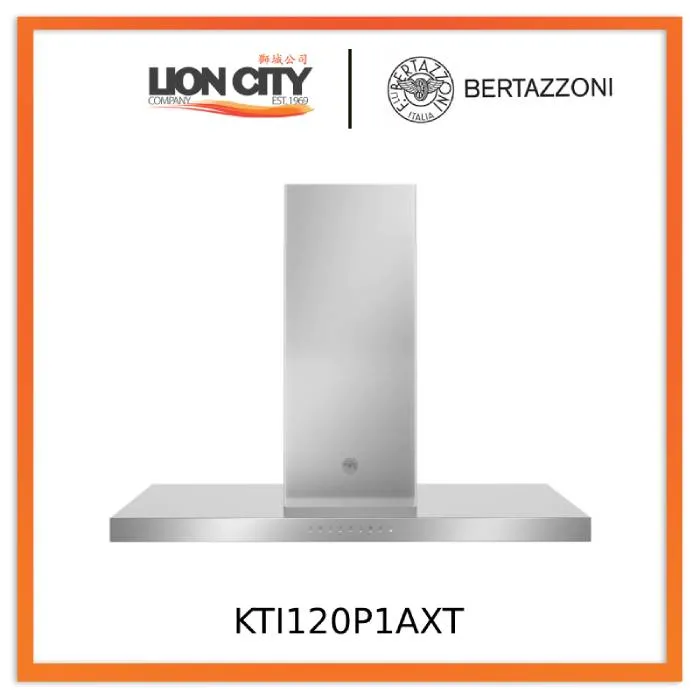 Bertazzoni Cooker Hood Professional KTI120P1AXT Island 120 Cm Stainless Steel