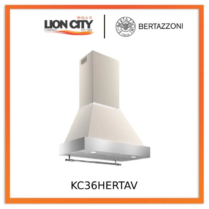 Bertazzoni K90HERTX   KC36HERTAV 90cm Heritage Wall Mounted Hood