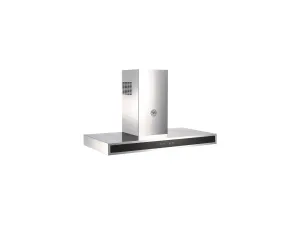 Bertazzoni KG30X 30 Wallmount Hood, Glass Front, 1 Motor 600 Cfm Stainless Steel