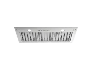Bertazzoni KIN36XT 36 Insert Hood, 2 Motors 1200 Cfm Stainless Steel