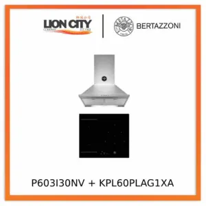 Bertazzoni P603I30NV 60cm Induction Hob   KPL60PLAG1XA Wall Mount Hood