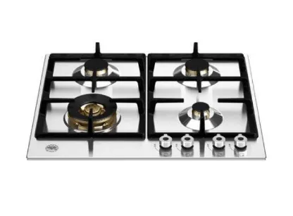 Bertazzoni P604LPROX/NE 60cm Gas Hob   K60TELXA Telescopic Hood