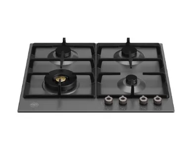 Bertazzoni P604LPROX/NE 60cm Gas Hob   K60TELXA Telescopic Hood
