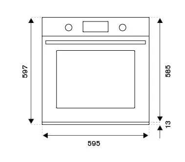 Bertazzoni P782BMODGNE 78cm gas on glass hob F605PROEKX 60cm Built-in Oven 5 functions K90TELXA 90cm Telescopic Hood