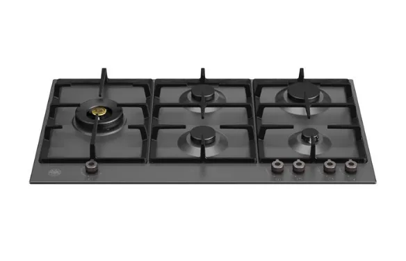 Bertazzoni P905LPRONE 90cm Gas Hob   F605MODEKXS 5 Function Oven   KPL90PLAG1XA Wall-Mount Hood