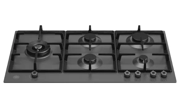 Bertazzoni P905LPRONE 90cm Gas Hob   KPL90PLAG1XA Wall-Mount Hood
