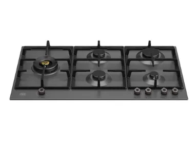 Bertazzoni P905LPROX/NE 90cm Gas Hob   F6011MODELX 11 Function Oven  K90TELXA Telescopic Hood