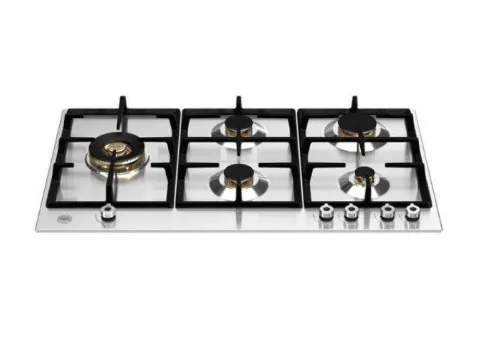 Bertazzoni P905LPROX/NE 90cm Gas Hob   F605MODEKXS 5 Function Oven   K90TELXA Telescopic Hood