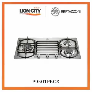 Bertazzoni P9501PROX 90 cm 3 Aluminium Burners, Dual Wok Hob