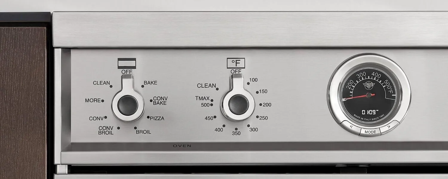 Bertazzoni PRO304IFEPROT 30 Inch Induction Range, 4 Heating Zones, Electric Self-Clean Oven Rosso