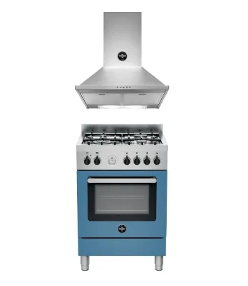 Bertazzoni RI64C61BX/XR/XB 60 4-burners electric oven   KPL60PLAG1XA 60 cm wallmount hood