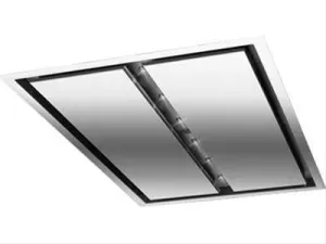 Best Range Hoods CC34IQSB Cirrus 43-1/4 Inch Brushed Stainless Steel Ceiling Mounted Range Hood With 800 Max Cfm Iq6 Internal Blower