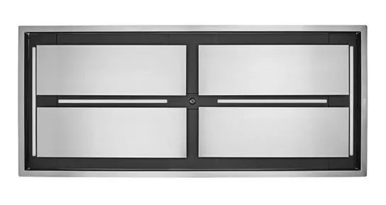 Best Range Hoods CC34IQT63SB Cirrus Grande 63 Inch 1200 Cfm Brushed Stainless Steel Ceiling Mounted Range Hood With Led Light