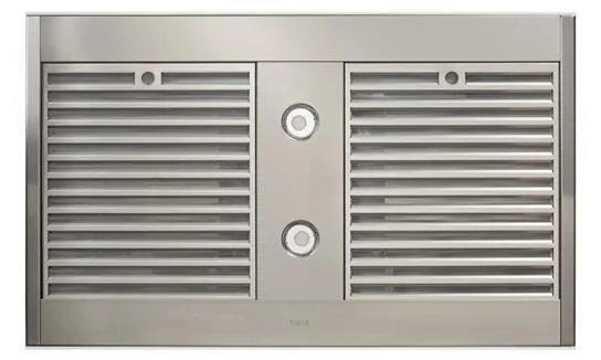 Best Range Hoods ICB3I36SBW Ispira 36-In. 650 Max Cfm Stainless Steel Island Range Hood With Purled&#8482; Light System And White Glass