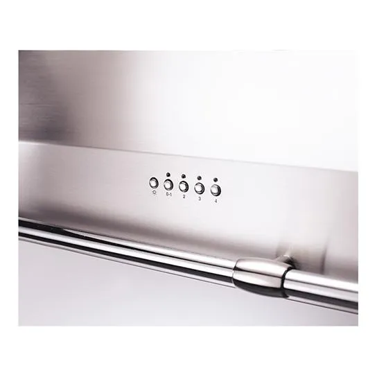 Best Range Hoods IEX222SS 51-1/2" - Stainless Steel Range Hood With External Blower Options