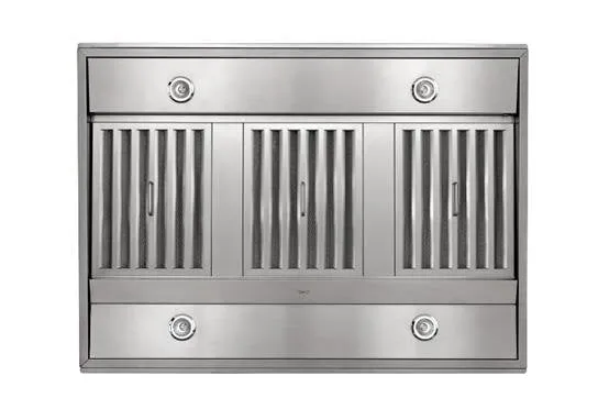 Best Range Hoods IPP9E42SB Ipp9 - 42" X 30" Stainless Steel Island Range Hood With A Choice Of External Or In-Line Blowers
