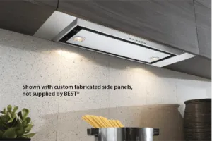 Best Range Hoods P195P1M52SB6 21-3/16" Ss Range Hood W/ Internal P6 650 Max Cfm Blower