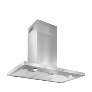Best Range Hoods WBF4I36SB 36-Inch 400 Max Blower Cfm Stainless Steel Chimney Range Hood (Wbf4I Series)