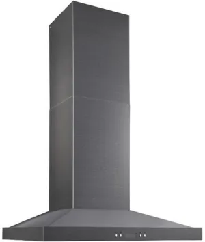 Best Range Hoods WC53I30BLS Notte - 29-7/8" Black Stainless Steel Chimney Range Hood, 550 Cfm