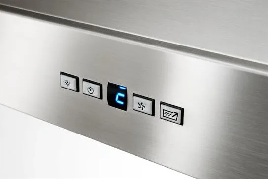 Best Range Hoods WPP9IQT48SB Wpp9 - 48" Stainless Steel Chimney Range Hood With Iq12 Blower System, 1500 Max Cfm
