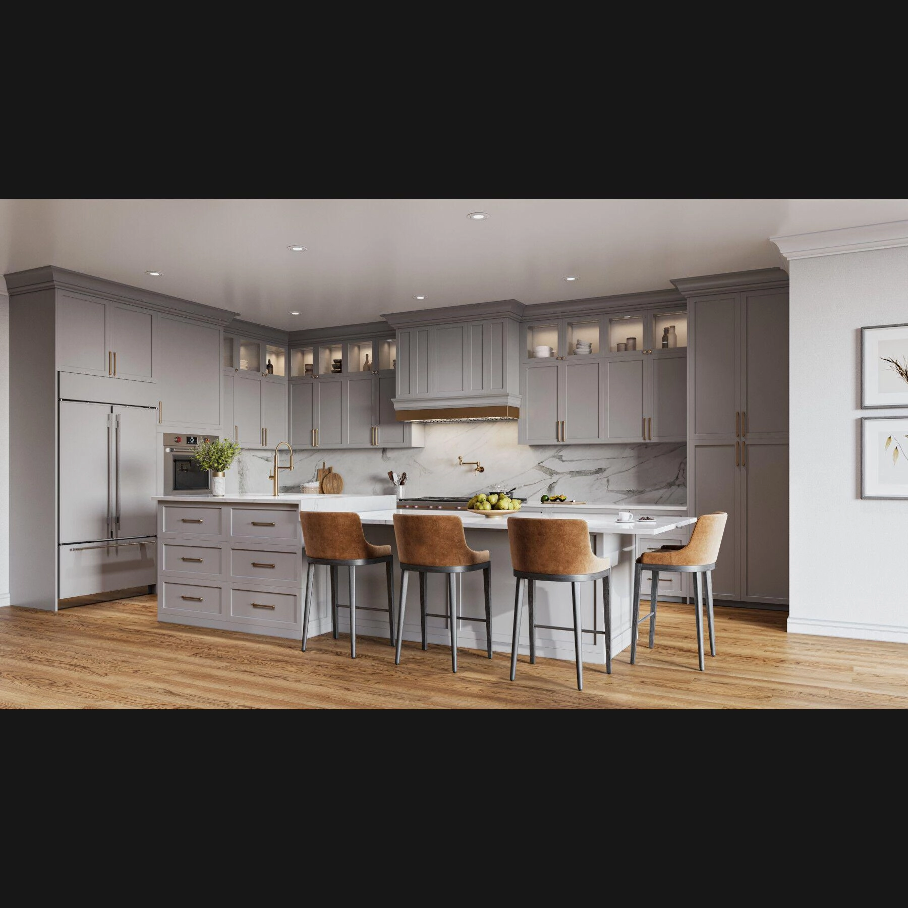 Best Range Hoods HBN53696SS 36-Inch Built-In Range Hood With True Iq Blower System, 620 Truecfm, 20-1/4" Depth, Stainless Steel (Hbn5 Series)