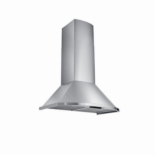 Best Range Hoods WCN1306SS Best 30-Inch Convertible Wall-Mount Chimney Range Hood, 685 Max Cfm, Stainless Steel