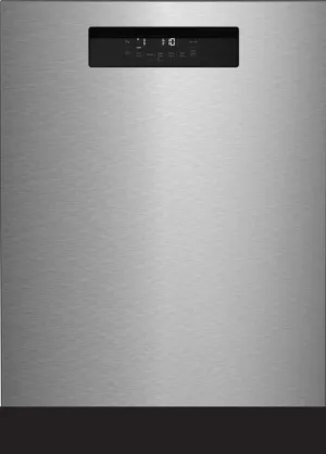 Blomberg Appliances DWT52600SSIH 24" Tall Tub Integrated Handle Dishwasher 5 Cycle Front Control Stainless Steel 48 Dba